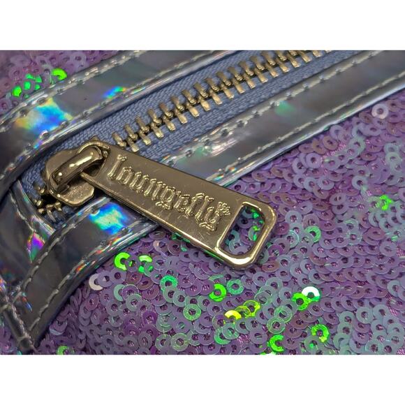 Loungefly Disney Exclusive Mini Backpack Sequin Celebration Excellent Condition - Picture 6 of 16